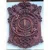 Reloj En Madera De Cedro Estilo Luis Xv Barroco