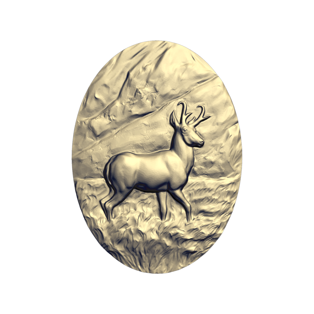 Archivos STL de animales para Proyectos CNC Venado