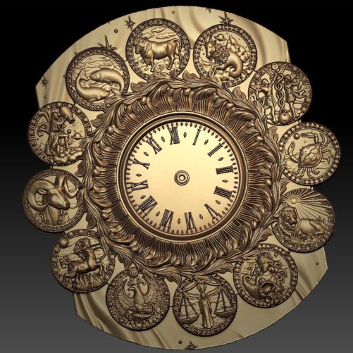 Archivo STL de Relojes para Proyectos CNC 47