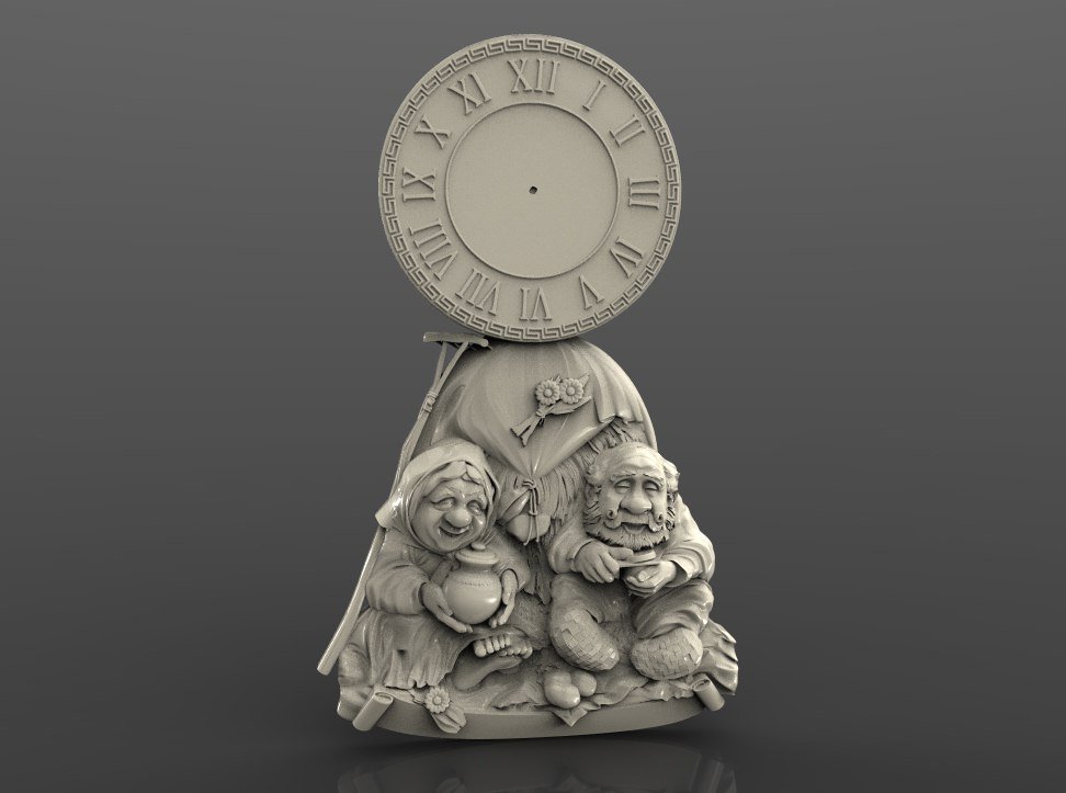 Archivo STL de Relojes para Proyectos CNC bab