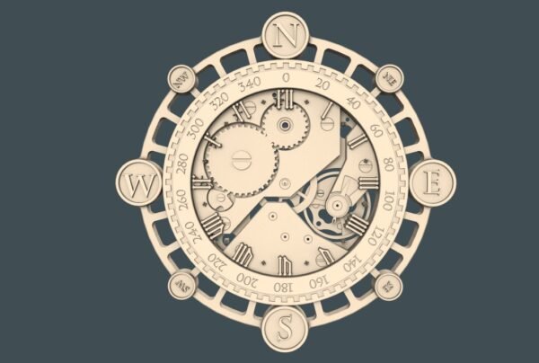 Archivo Stl De Relojes Para Proyectos Cnc Cha